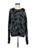 Aqua Camo Gray Pullover Sweater Size XS - photo 1