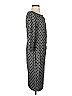 Talbots Polka Dots Gray Casual Dress Size XS - photo 4