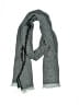 Unbranded Houndstooth Gray Black Scarf One size - photo 1