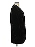 Stephanie Mathews 100% Cotton Black Blazer Size M - photo 4