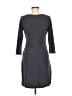 Last Tango Solid Gray Casual Dress Size M - photo 2