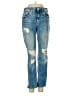 Trafaluc by Zara Hearts Blue Jeans Size 00 - photo 1