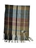 D&Y 100% Acrylic Plaid Brown Scarf One size - photo 2