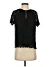 J.Crew Black Short Sleeve Blouse Size S - photo 1