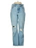 Madewell Hearts Blue Jeans Size 25 waist - photo 1