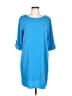 Everly Blue 3/4 Sleeve Blouse Size L - photo 1