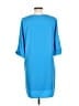 Everly Blue 3/4 Sleeve Blouse Size L - photo 2