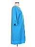 Everly Blue 3/4 Sleeve Blouse Size L - photo 4