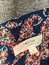 Love Tree 100% Polyester Paisley Blue Long Sleeve Blouse Size L - photo 7