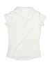 Nautica 100% Polyester Ivory Short Sleeve Polo Size 7 - photo 2