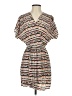 BCBGMAXAZRIA Print Gray Orange Casual Dress Size XXS - photo 1