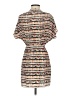 BCBGMAXAZRIA Print Gray Orange Casual Dress Size XXS - photo 2