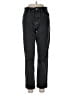 Zara Chevron-herringbone Black Jeans Size 30 waist - photo 1