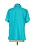 Columbia 100% Polyester Teal Blue Short Sleeve Blouse Size 1 - photo 2