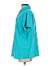 Columbia 100% Polyester Teal Blue Short Sleeve Blouse Size 1 - photo 5