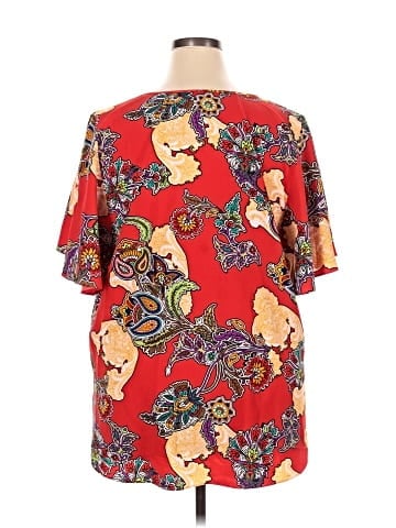 Gibson Latimer Short Sleeve Blouse (view 2)