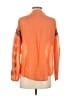 Sundance Orange Long Sleeve Blouse Size S - photo 2