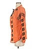 Sundance Orange Long Sleeve Blouse Size S - photo 5