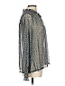 Chico's Silver Long Sleeve Blouse Size Lg (2) - photo 4