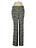 Diane von Furstenberg Print Black Active Pants Size 4 - photo 1