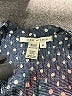 Max Studio 100% Polyester Polka Dots Gray 3/4 Sleeve Blouse Size M - photo 7