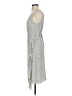 Rails 100% Rayon Print Silver Cocktail Dress Size S - photo 5