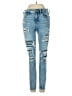 American Eagle Outfitters Hearts Blue Jeans Size 2 short - photo 1