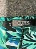 Cure 100% Polyester Tropical Green Short Sleeve Blouse Size 2X - photo 7