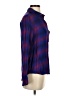 Rails 100% Rayon Plaid Purple Long Sleeve Blouse Size S - photo 4
