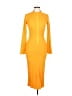 Assorted Brands Orange Cocktail Dress Size L - photo 1