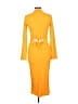 Assorted Brands Orange Cocktail Dress Size L - photo 2