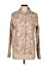 Assorted Brands Paisley Tan Long Sleeve Blouse Size L - photo 1
