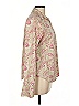 Assorted Brands Paisley Tan Long Sleeve Blouse Size L - photo 4