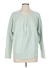 Blu Pepper Green Long Sleeve Blouse Size L - photo 1