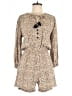 Beachgold Animal Print Tan Romper Size S - photo 1