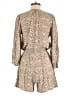 Beachgold Animal Print Tan Romper Size S - photo 2