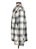 Standard Cloth Plaid Gray Long Sleeve Button-Down Shirt Size S - photo 5
