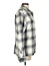 Standard Cloth Plaid Gray Long Sleeve Button-Down Shirt Size S - photo 4