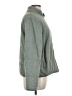 Three Dots Solid Green Jacket Size L - photo 4