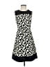 Leifnotes 100% Cotton Hearts Black Casual Dress Size 4 - photo 1