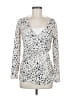 Assorted Brands Ivory Long Sleeve Top Size M - photo 1