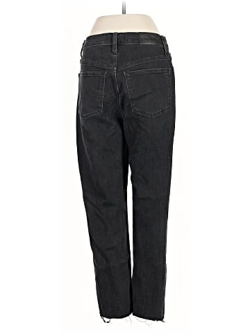 Madewell The High-Rise Slim Boyjean in Lunar Wash (view 2)
