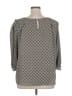 Max Studio Tweed Gray 3/4 Sleeve T-Shirt Size 1X - photo 2