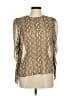 Generation Love 100% Polyester Gold 3/4 Sleeve Blouse Size M - photo 1