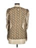 Generation Love 100% Polyester Gold 3/4 Sleeve Blouse Size M - photo 2