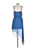 Alfred Angelo 100% Polyester Blue Cocktail Dress Size 10 - photo 2