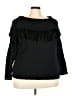 Ashley Stewart Black Pullover Sweater Size 3X - photo 1