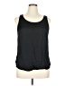 Floreat 100% Viscose Black Sleeveless Blouse Size XL - photo 1