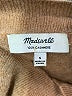 Madewell 100% Cashmere Tan Cashmere Pullover Sweater Size S - photo 6
