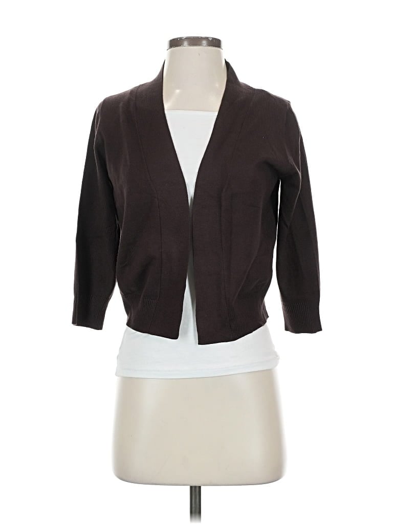 Pre-owned Cielo Cardigan Sweater In Brown